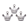 Tibetan Style Pendant Rhinestone Settings LS-TIBEP-A0368YKG-AS-LF-2