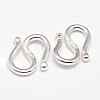 925 Sterling Silver S-Hook Clasps STER-F014-02-1