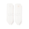 Natural White Jade Pointed Pendants G-D460-01V-1