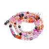 Natural Agate Beads Strands G-Q1000-01E-3