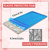 Stainless Steel DIY Nail Art Templates MRMJ-WH0092-045-2