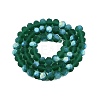 Transparent Glass Beads Strands X-EGLA-A044-T8mm-MB18-3
