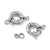 Brass Spring Ring Clasps KK-CBAD851-02P-03-2