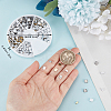 450Pcs 6 Style Opaque Glass Seed Beads SEED-CN0001-24-3