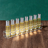 1 Set 8 Holes Plastic Storage Holders AJEW-GA0010-56-4