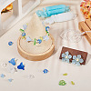 440Pcs 12 Styles Transparent Acrylic Pendants TACR-TA0001-85-8