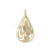 Brass Pendants KK-Z078-22G-1