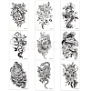 Removable Temporary Water Proof Tattoos Paper Stickers DIY-WH20013-74-1
