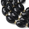 Natural Obsidian Beads Strands G-A295-A08-01-4
