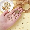 100Pcs 10 Styles Alloy Bead Caps PALLOY-CJ0002-77-4