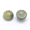 Natural Unakite Cabochons G-P393-R31-4MM-2