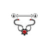 304 Stainless Steel Nipple Rings WG424A2-15-1