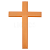 Cross Wood Wall Decorations AJEW-WH0596-673-1