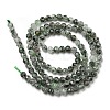 Natural Green Rutilated Quartz Beads Strands G-G0005-C03-3