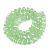 Electroplate Glass Beads Strands EGLA-A044-J8mm-B01-3