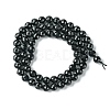 Natural Black Tourmaline Beads Strands G-F748-Y01-04-3