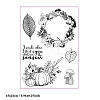 Leaf & Pumpkin & Mushroom Silicone Stamps PW-WGCF3FF-01-2