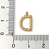 316 Surgical Stainless Steel Pendants & Charms STAS-D031-01D-3