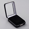 PU Leather Loose Diamond Display Boxes with Sponge Inside LBOX-WH0004-04B-4