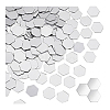 200Pcs Adhesive Acrylic Cabochons Sheets DIY-PH0022-92-7
