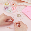 360Pcs 6 Colors Baking Paint Pearlized Glass Pearl Round Beads HY-GA0001-01A-3