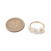 Natural Moonstone Finger Rings RJEW-TA00198-03-3