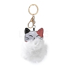 Cute Cat Keychain Plush Pendant for Bags and Wallets ST8043044-1