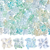 80Pcs 4 Colors Handmade Lampwork Beads LAMP-SC0001-77-1