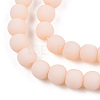 Opaque Glass Beads Strands GLAA-T032-P4mm-MD09-2