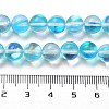 Transparent Glass Beads GLAA-B022-8mm-17-4