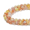 Glass Round Beads Strands GLAA-M044-01H-3