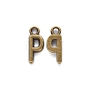 Tibetan Style Alloy Pendants TIBE-S108-108P-AB-NR-2