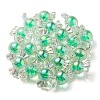 UV Plating Rainbow Iridescent Acrylic Beads PACR-E001-01C-3
