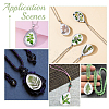 1Set Glass Cabochons GGLA-PH0001-65D-6