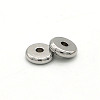 304 Stainless Steel Beads A-STAS-N090-JA721-6-2