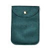 Velvet Jewelry Storage Pouches with Snap Button for Bracelets Necklaces Earrings ABAG-P013-01-2