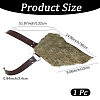 1Pc Medieval Faux Fur Single Shoulder Armor AJEW-CL0004-81-2