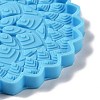 DIY Mandala Flower Shape Coaster Food Grade Silicone Molds DIY-G083-06A-3