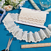 5 Yards Cotton Embroidery Flower Lace Ribbons SRIB-MA0001-04-4