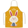Cute Easter Rabbit Pattern Polyester Sleeveless Apron PW-WG98916-22-1
