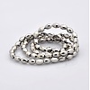 Full Plated Glass Faceted Rice Beads Strands GLAA-A030A-FP01-2