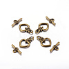 Tibetan Style Toggle Clasps LS-MLF1526Y-NF-2