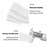 Polyester Non-Slip Silicone Elastic Gripper Band SRIB-WH0006-22B-02-5