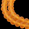 Transparent Glass Beads Strands EGLA-A034-T6mm-MD05-5