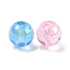 Eco-Friendly Transparent Acrylic Beads X-PL733M-2