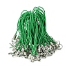 100Pcs Polyester Cord Mobile Straps MOBA-FS0001-02D-1