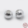 925 Sterling Silver Spacer Beads STER-K171-44S-2mm-4