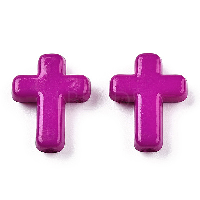 Opaque Acrylic Beads SACR-436-C11-1