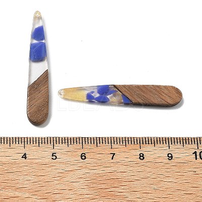 Resin and Walnut Pendants FIND-R051-08A-1