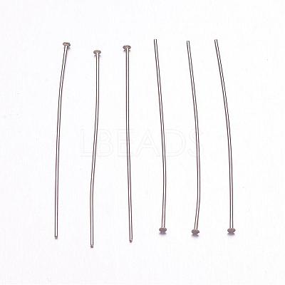 Tarnish Resistant 304 Stainless Steel Flat Head Pins STAS-H358-01B-1